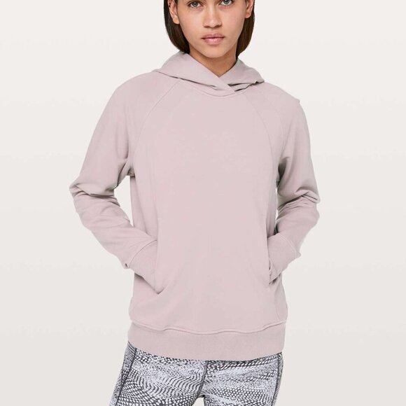 lululemon athletica Tops - Lululemon Scuba Pullover Smoky Blush- Pullover Athleisure Hoodie- Size 8
